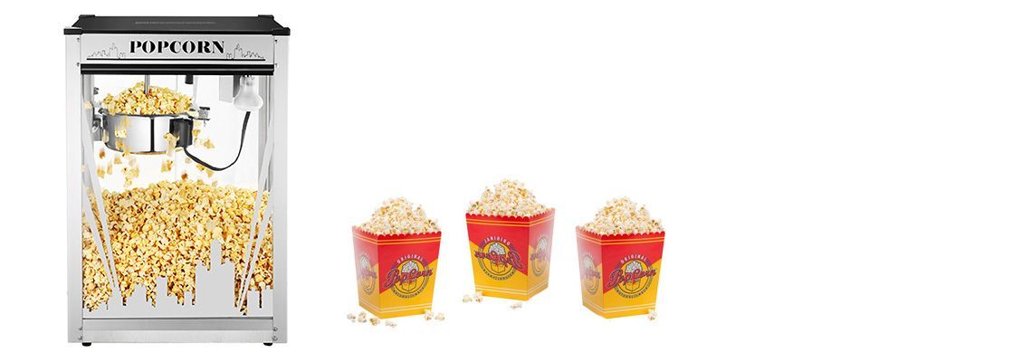 Popcornmaskin till mässa och event