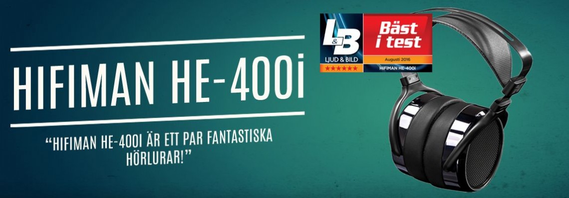 Hifiman HE400i - hörlurar att förälska sig i!