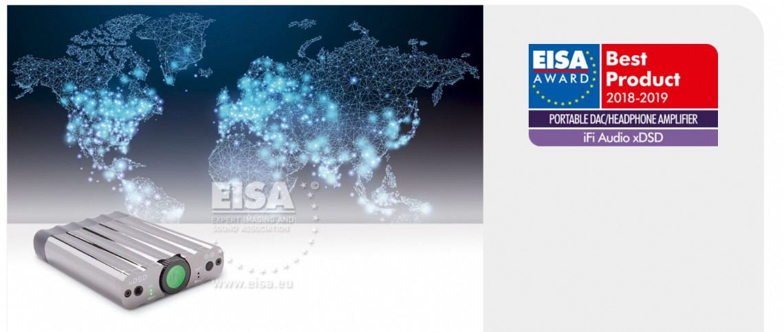 bild till EISA årets bästa portabla DAC / hörlursförstärkare 2018-2019