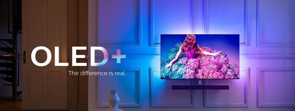 bild till Philips OLED-TV, en upplysande upplevelse med Ambilight!