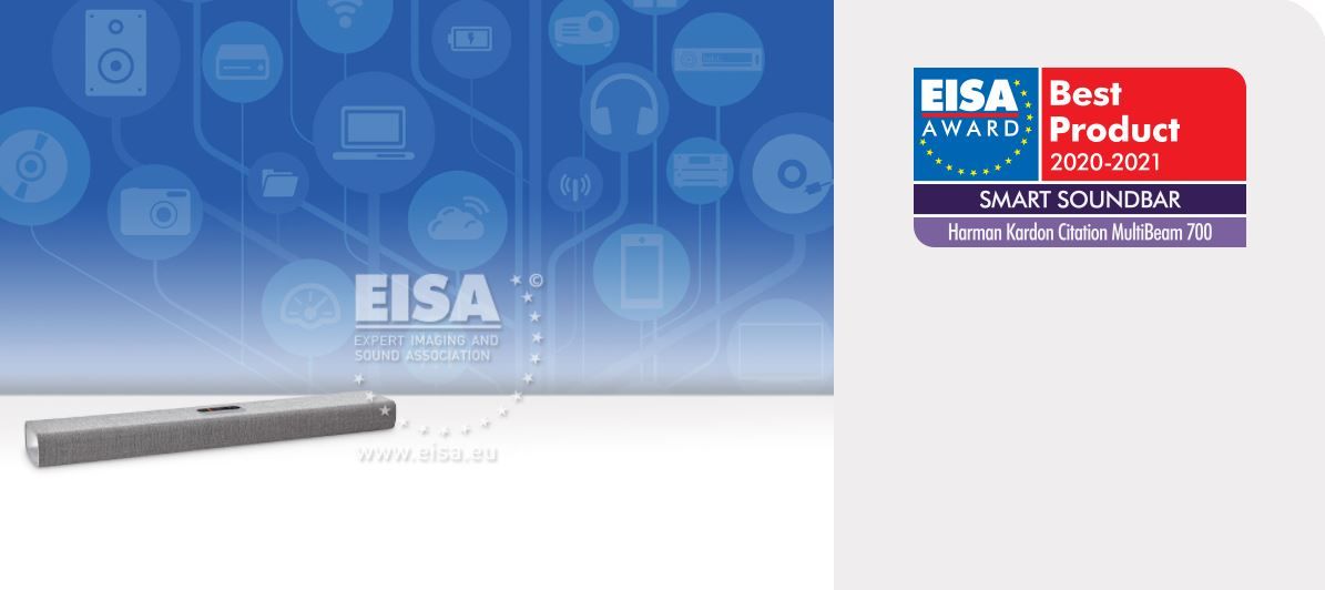 EISA Årets bästa smarta soundbar 2020-2021