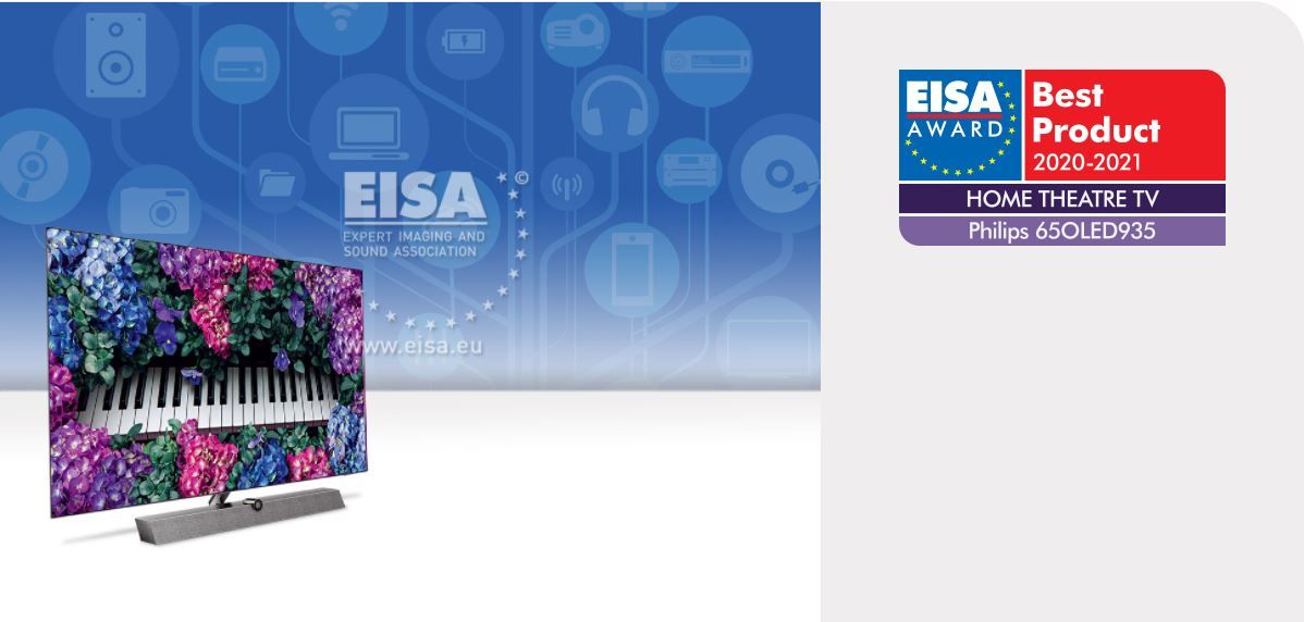 EISA Årets bästa TV för hemmabio 2020-2021