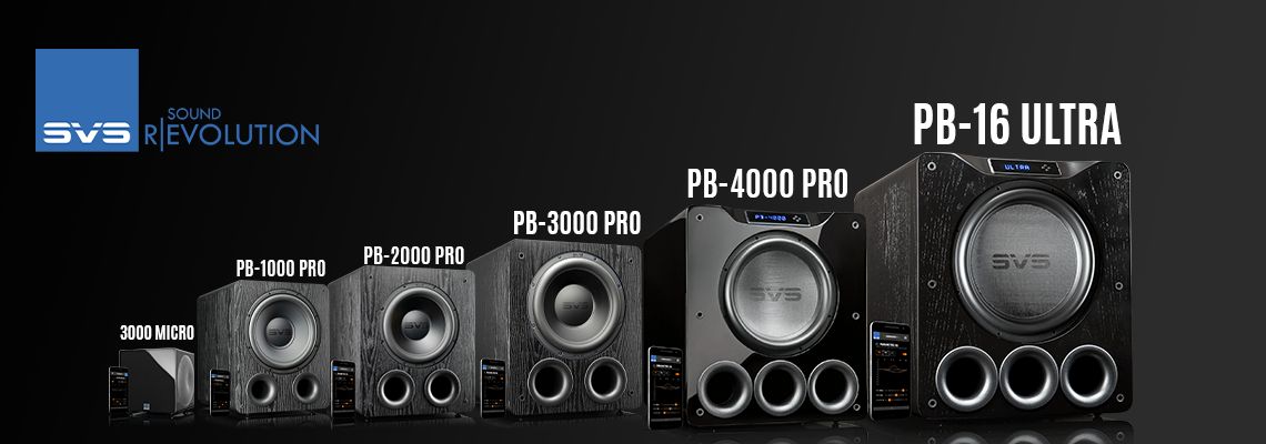 SVS - Världens mest topptestade subwoofers!