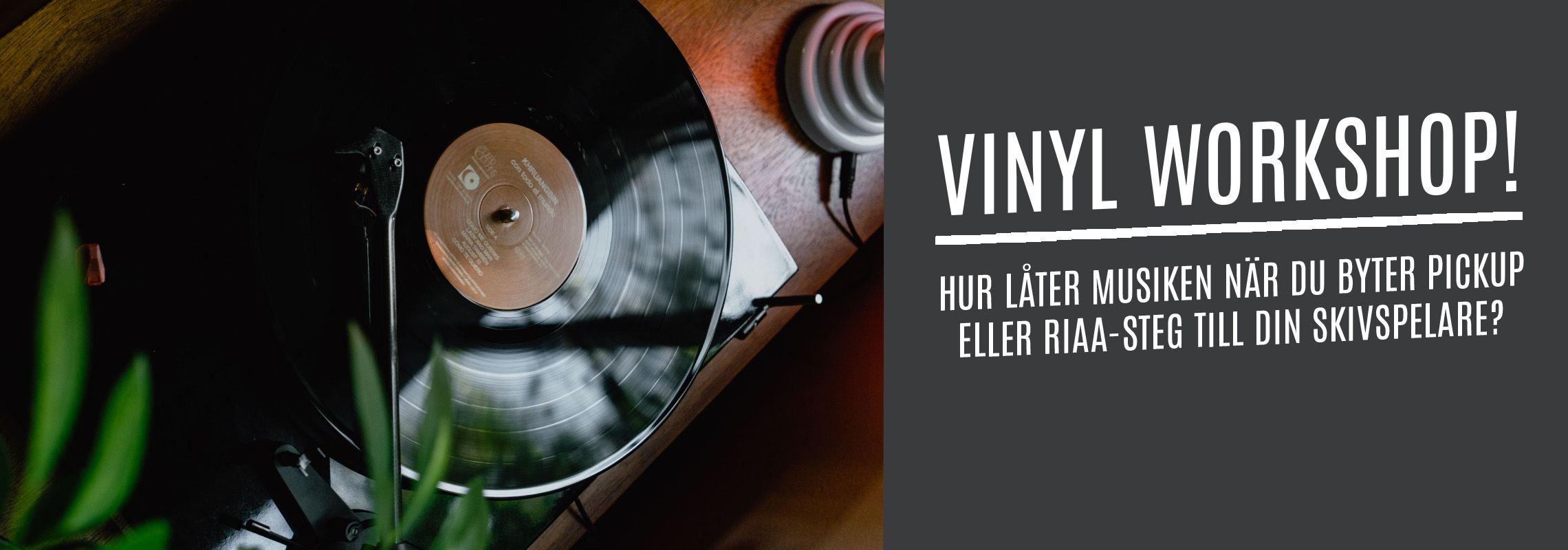 bild till Vinyl workshop - torsdag 26 oktober