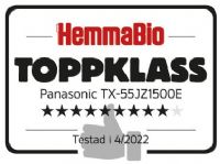 Utmärkelse Test av Panasonic JZ1500