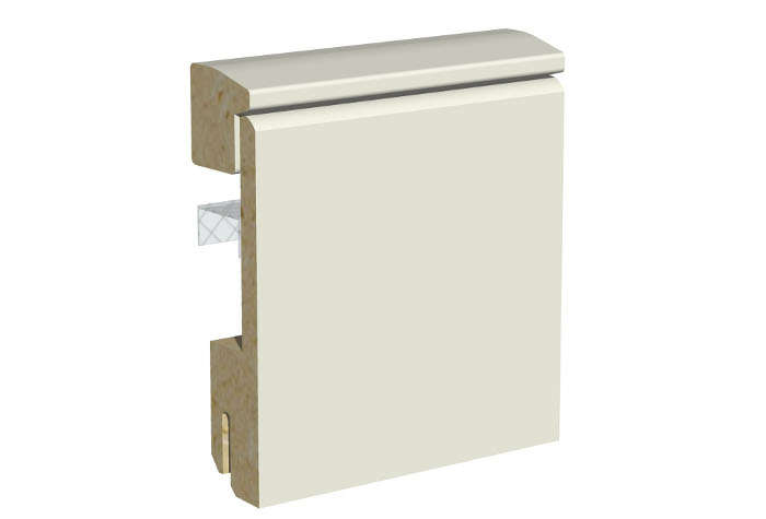 Tillbehör Kanallisten Golvlist slät 19x80