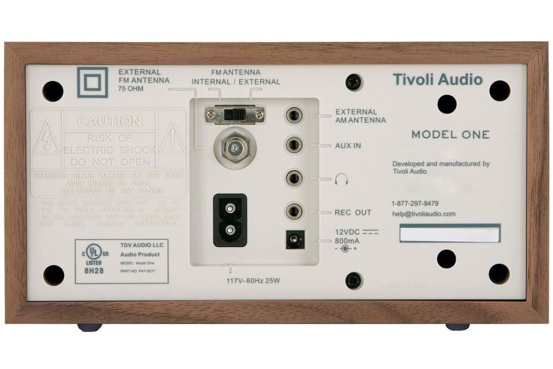 Bluetooth högtalare Tivoli Audio Model One valnöt Demo