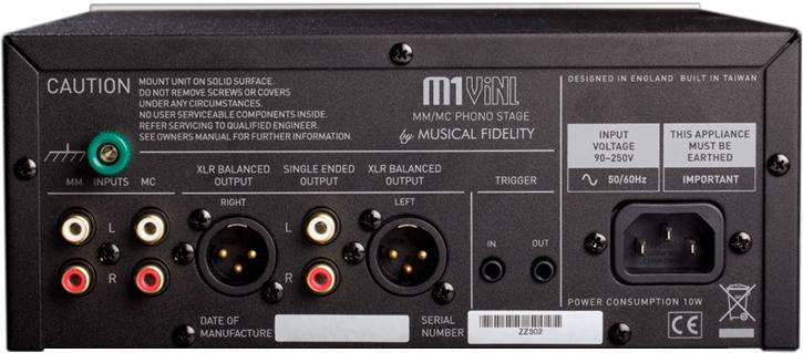 Vinyl Musical Fidelity M1 ViNL