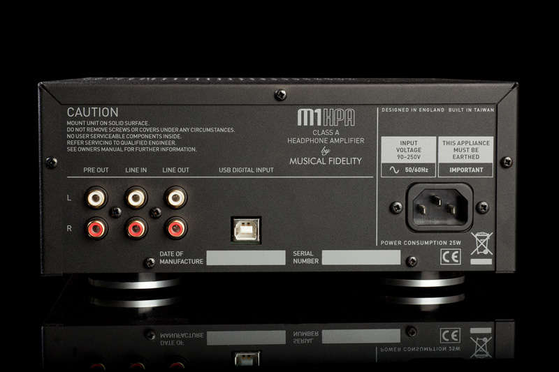 Hörlurar Musical Fidelity M1 HPA