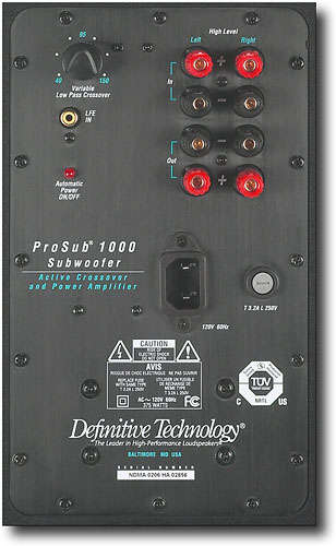 Subwoofers Definitive Technology ProSub 1000
