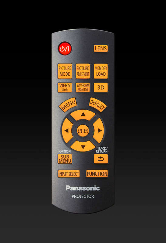 Projektorer Panasonic PT-AT6000 Demo