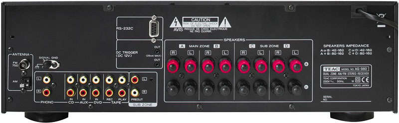 Förstärkare Teac AG-980