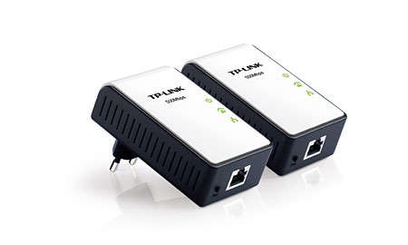 Nätverk TP-Link AV500 Mini Startkit nätverk över elnät