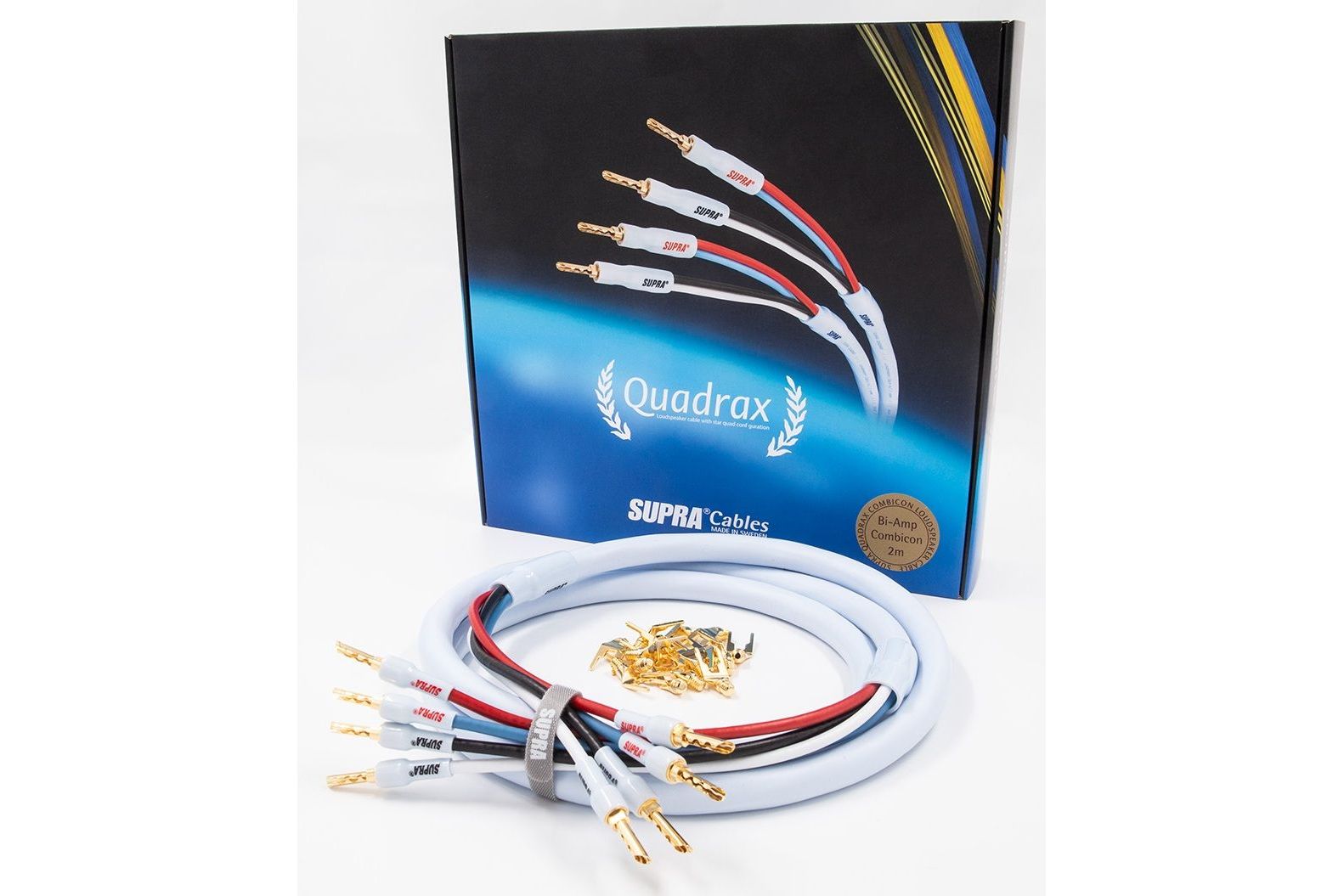 Kablar Supra Quadrax 4X2.0 Bi-Amp Combicon