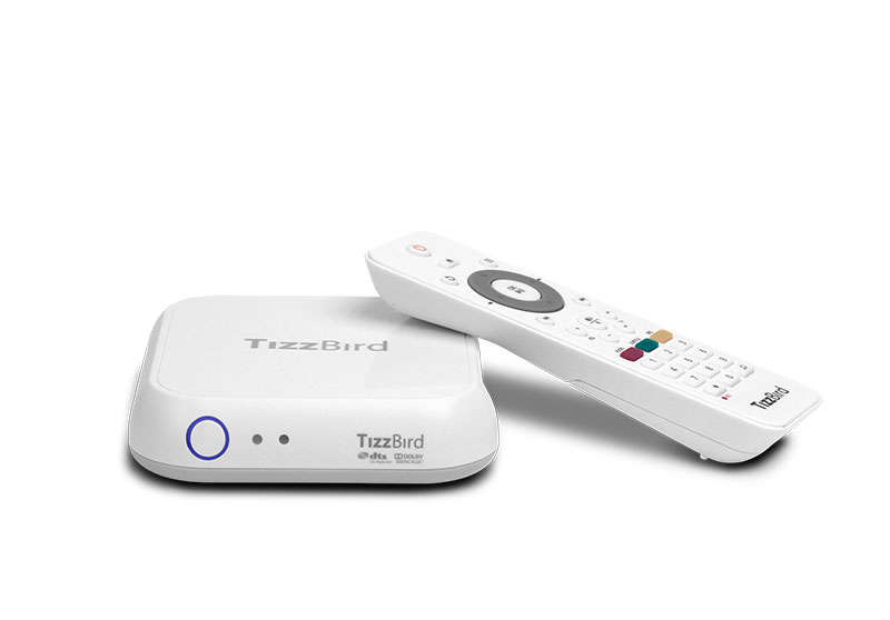 Blu-Ray/Mediaspelare Tizzbird Smart-TV box S20T Demo