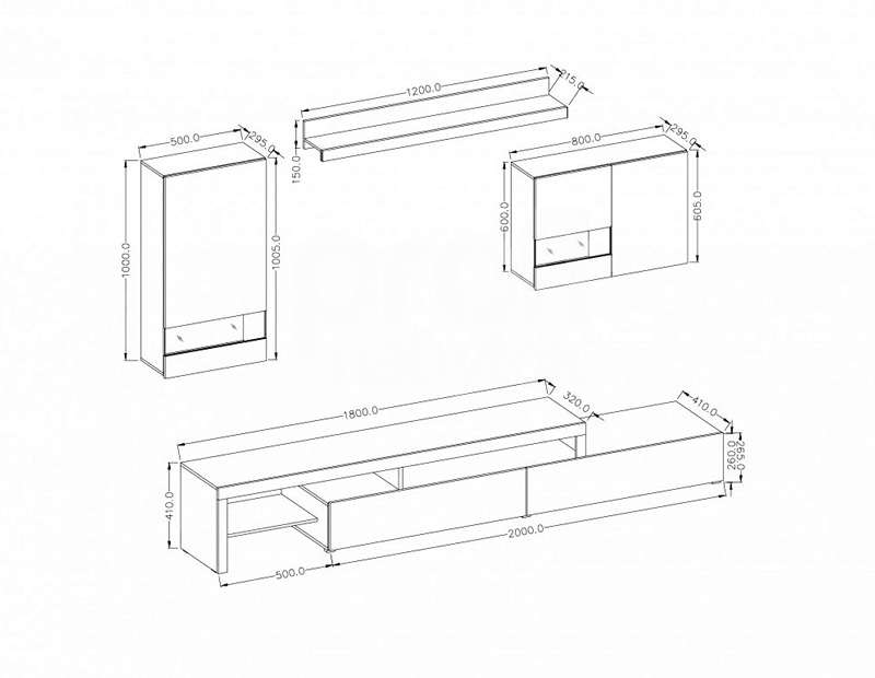 Möbler Future Furniture Bruce möbelpaket