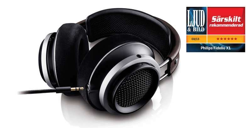 Hörlurar Philips Fidelio X1