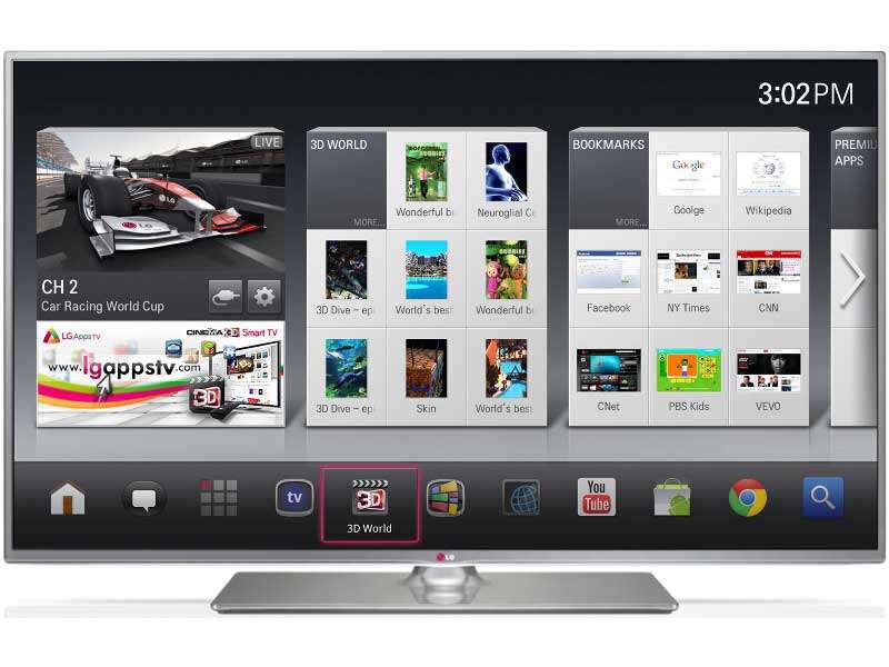 TV-apparater LG 60LB650V