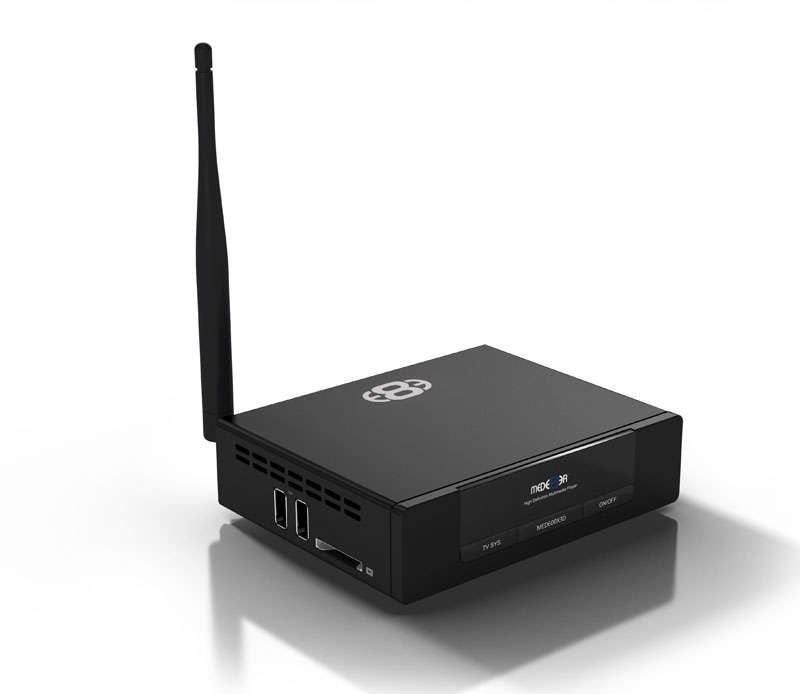 Blu-Ray/Mediaspelare Mede8er MED600X3D-WP
