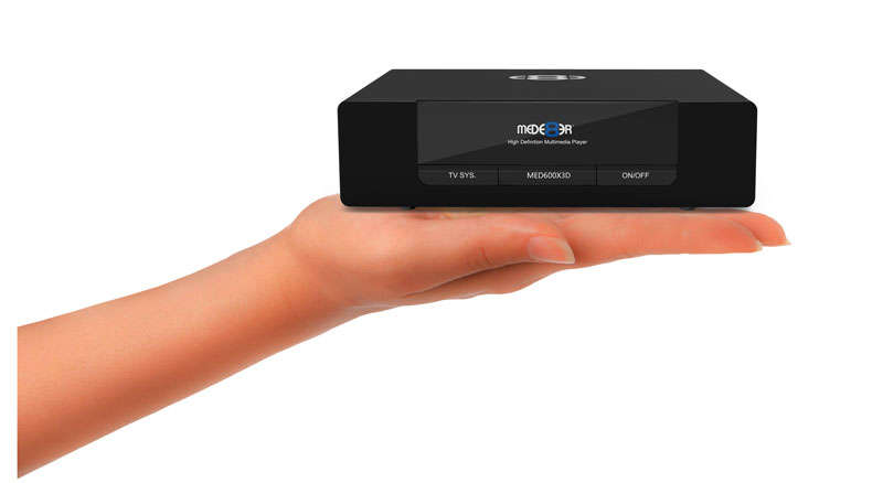 Blu-Ray/Mediaspelare Mede8er MED600X3D-WP