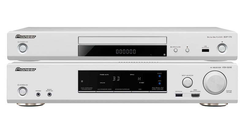 System/Paket Pioneer White Pack S510-W+BDP-170-W