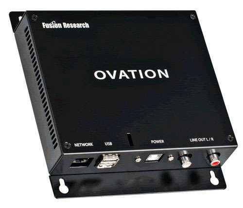 Blu-Ray/Mediaspelare Fusion Research Signature Ovation Music Streamer