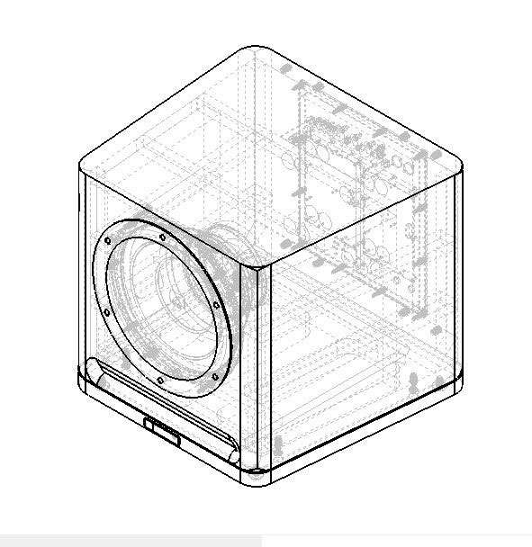 Subwoofers XTZ Cinema SUB 1X12