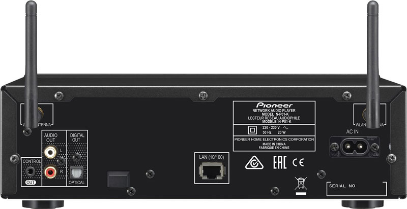 Blu-Ray/Mediaspelare Pioneer N-P01 Demo