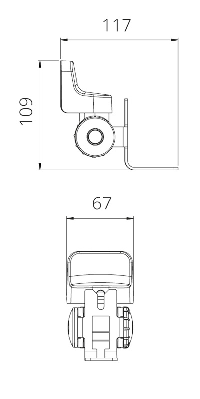 Tillbehör Alphason Sonos Play:1 Wall Bracket Demo