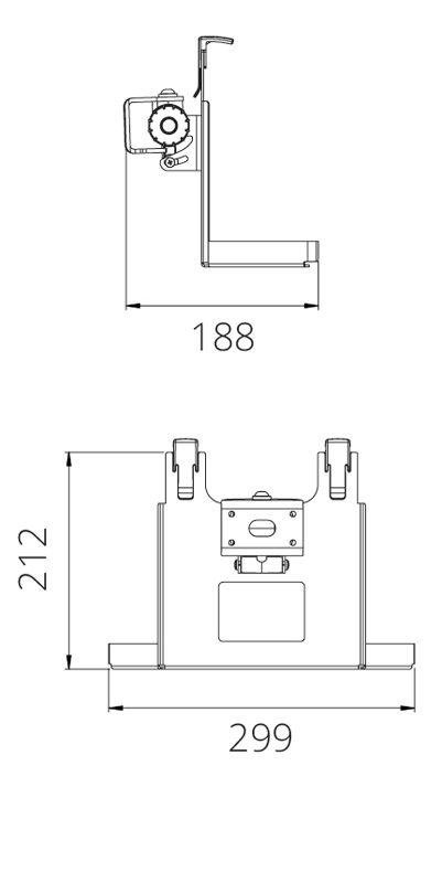 Tillbehör Alphason Sonos OLD Play:5 Wall Bracket