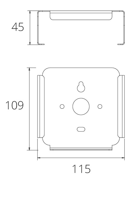 Tillbehör Alphason Sonos Bridge Wall Mount