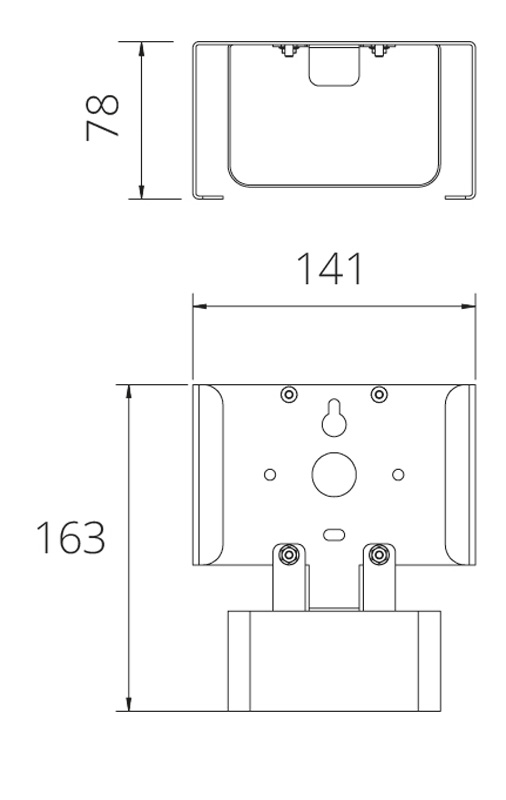 Tillbehör Alphason Sonos Connect Wall Bracket