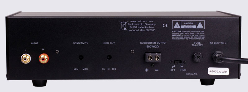 Förstärkare Reckhorn A-500
