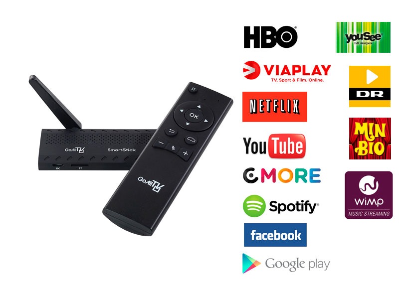 Blu-Ray/Mediaspelare GoAllTV Smart Stick