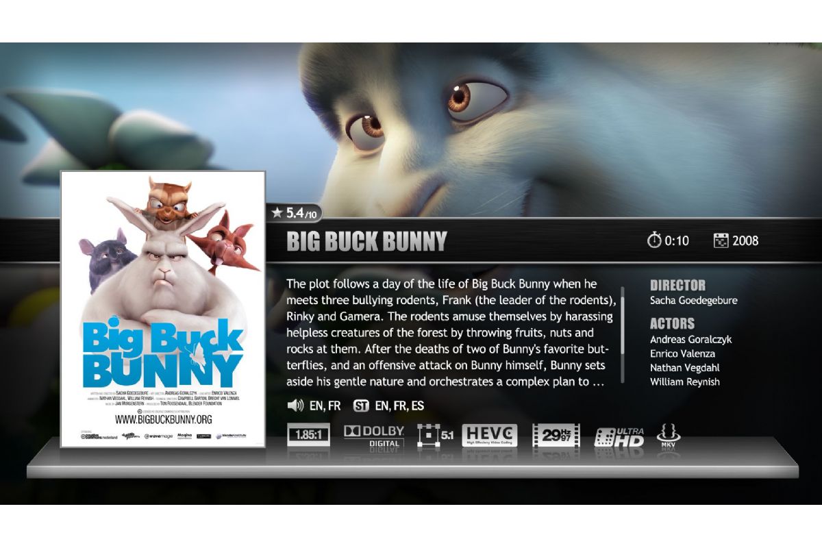 Blu-Ray/Mediaspelare Zappiti 4K Player