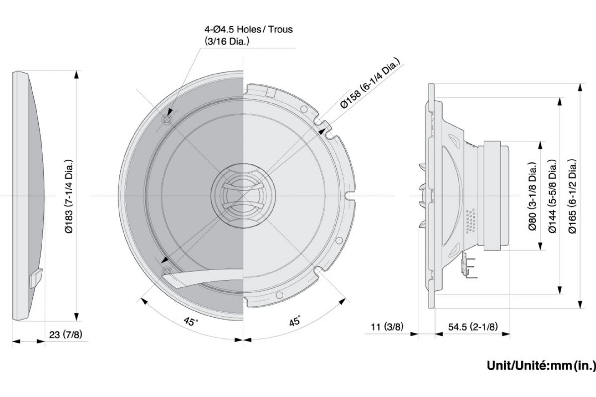 Bilstereo Pioneer TS-E1702is