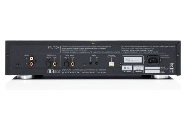 Blu-Ray/Mediaspelare Musical Fidelity M3 SCD