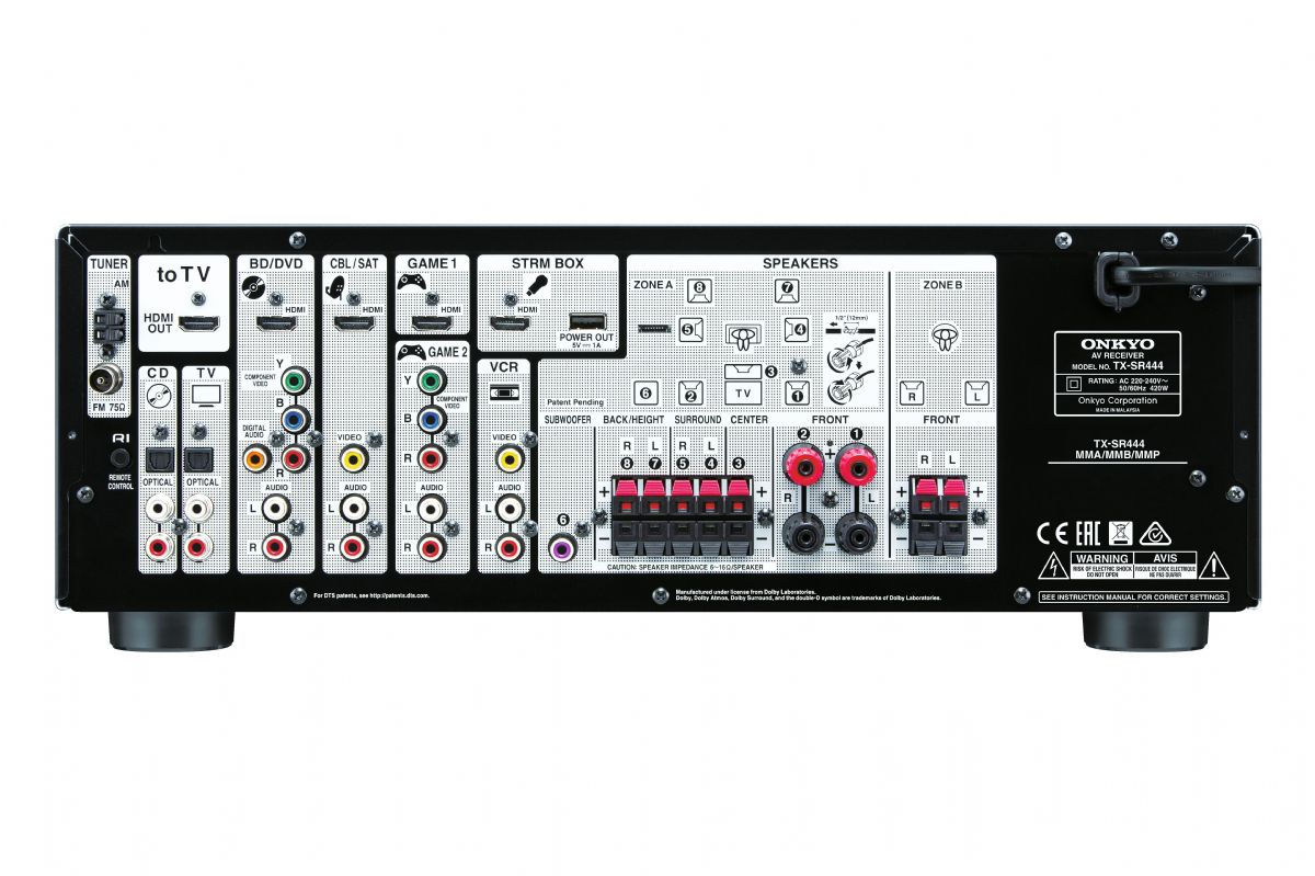 Förstärkare Onkyo TX-SR444