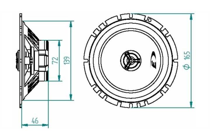 Bilstereo Alpine SXE-1725S