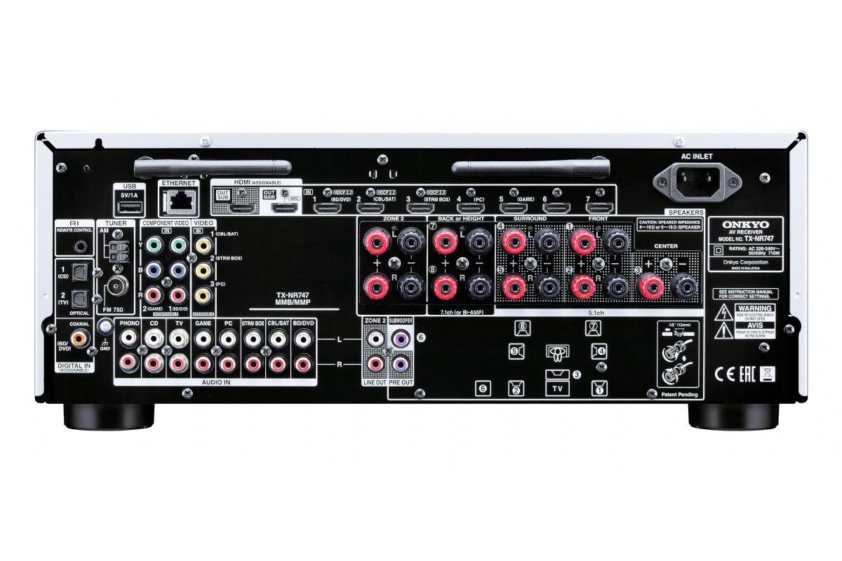 Förstärkare Onkyo TX-NR747