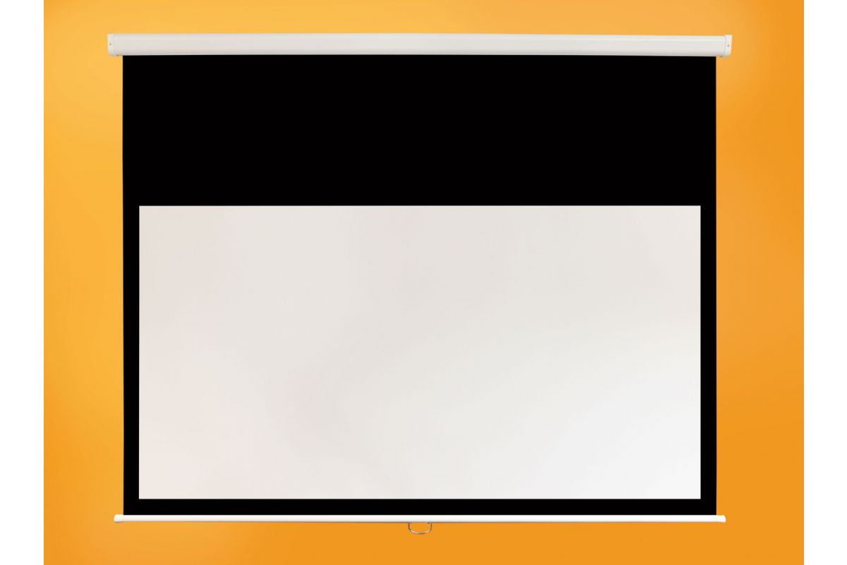 System/Paket Optoma HD141X + 85-tums manuell 16:9-duk