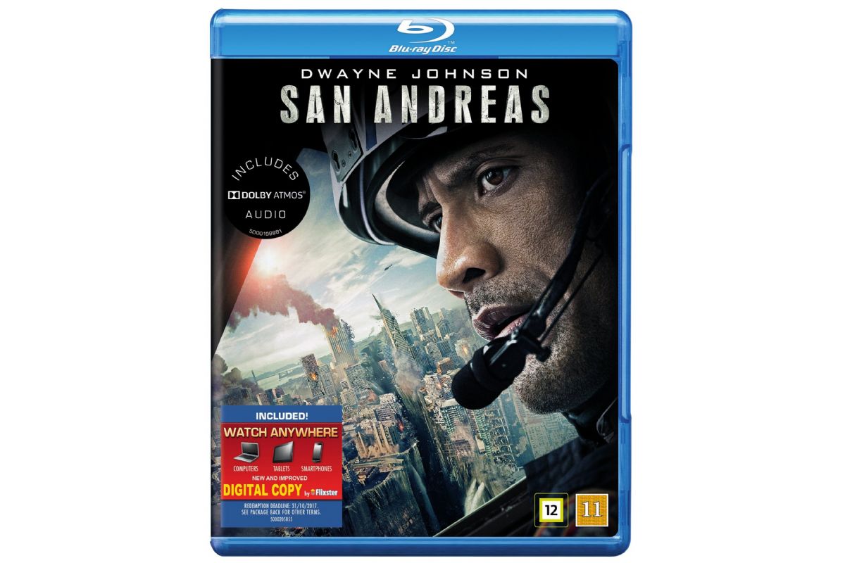 Media Blu-Ray San Andreas (2015)