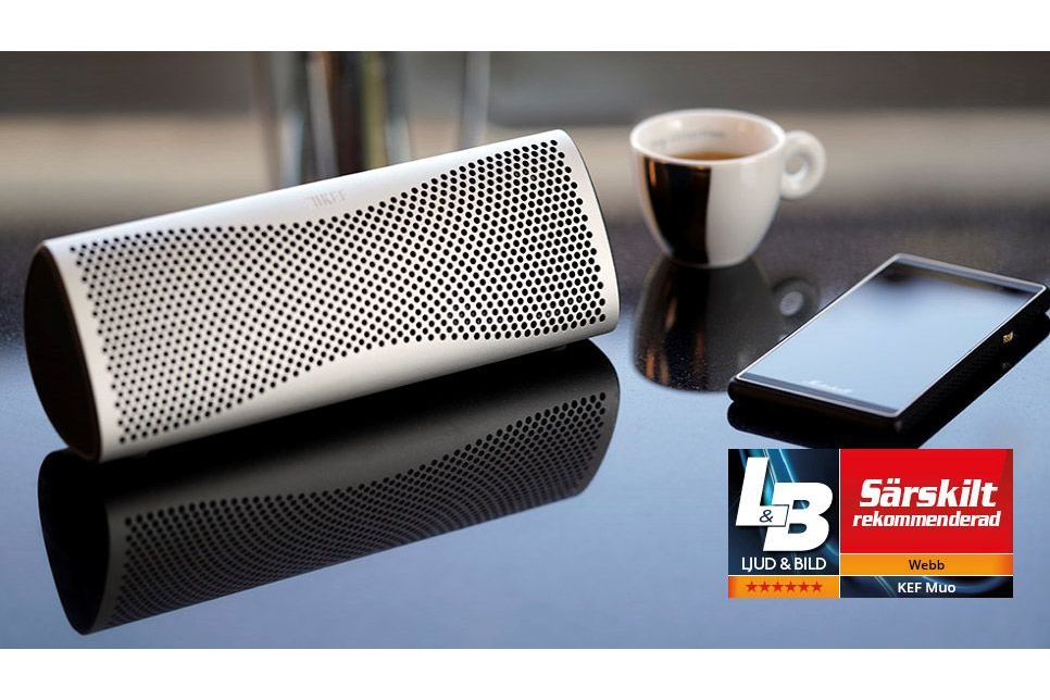 Bluetooth högtalare KEF MUO bluetoothhögtalare Öppnad