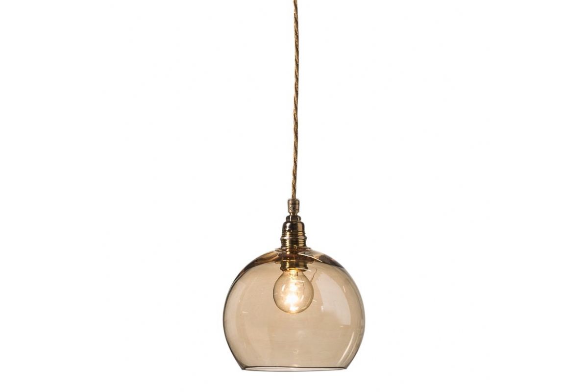 Belysning Ebb and Flow Rowan pendant lamp golden smoke