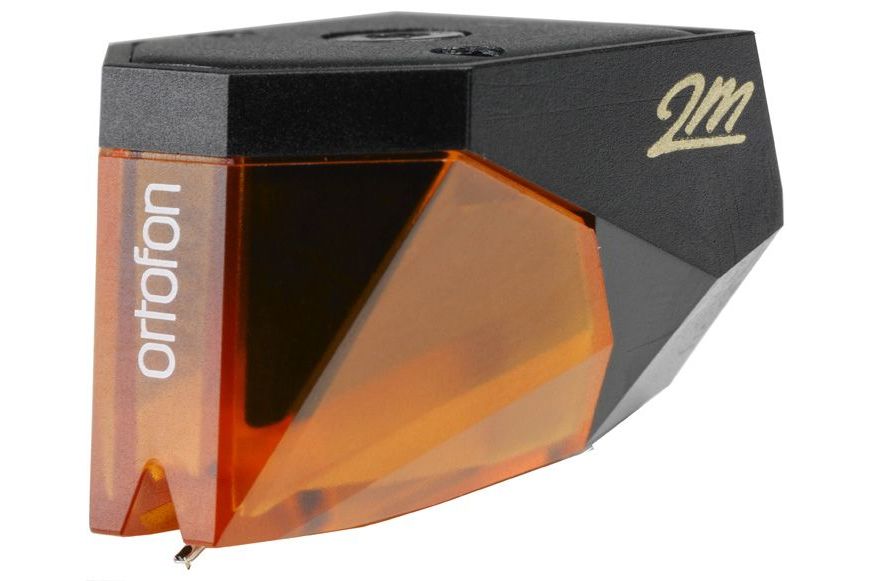 Vinyl Ortofon 2M Bronze öppnad låda