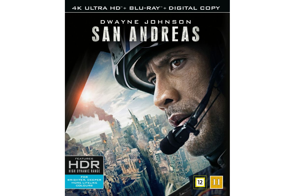 Media Blu-Ray San Andreas 4K Ultra HD (2015)