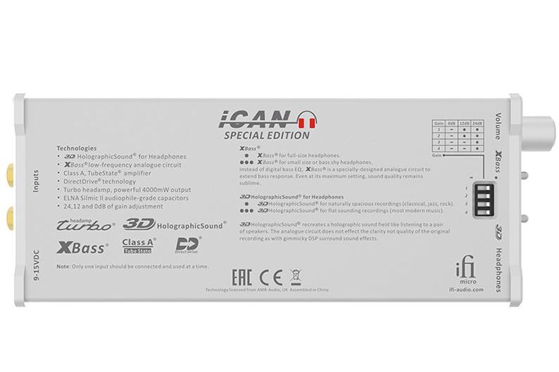 Hörlurar iFi Audio Micro iCan SE Demo