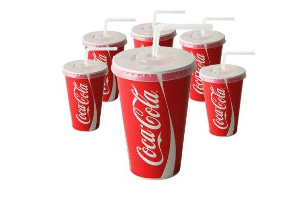 Popcornmaskiner hbb Coca Cola kit 50-pack