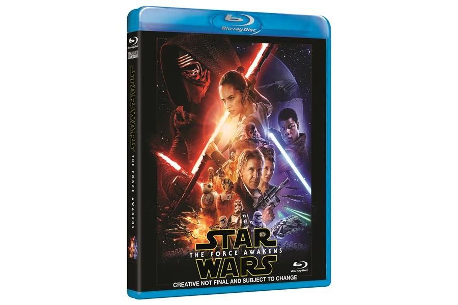 Media Blu-Ray Star Wars: The Force Awakens