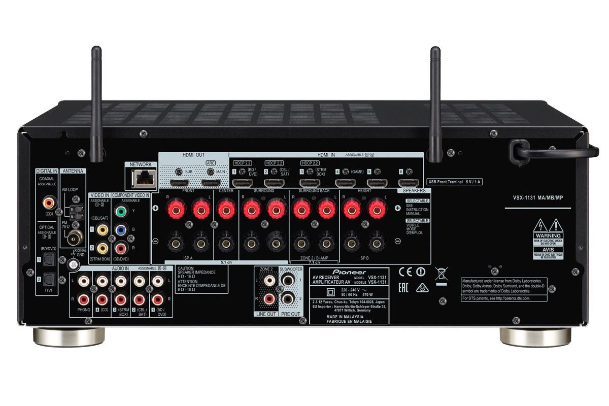 Förstärkare Pioneer VSX-1131 Demo